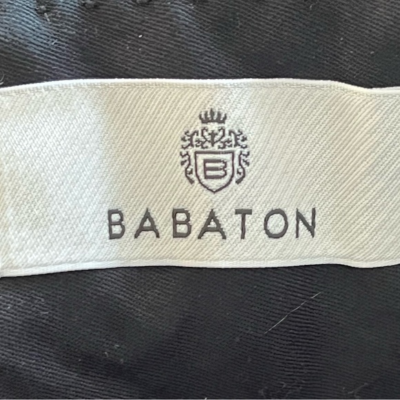 Aritzia Babaton Classic Black Women's wide leg trousers pants size 10 - Picture 5 of 7